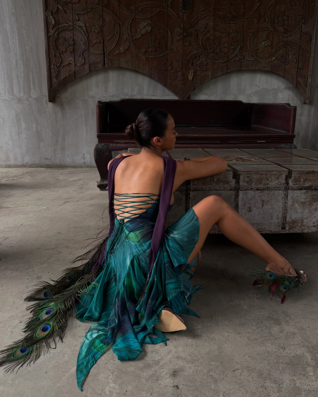 Mayura Ruffle Dress