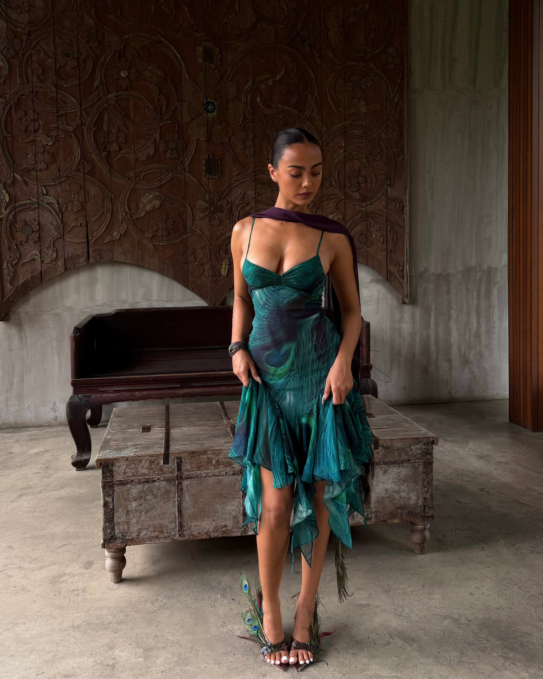 Mayura Ruffle Dress