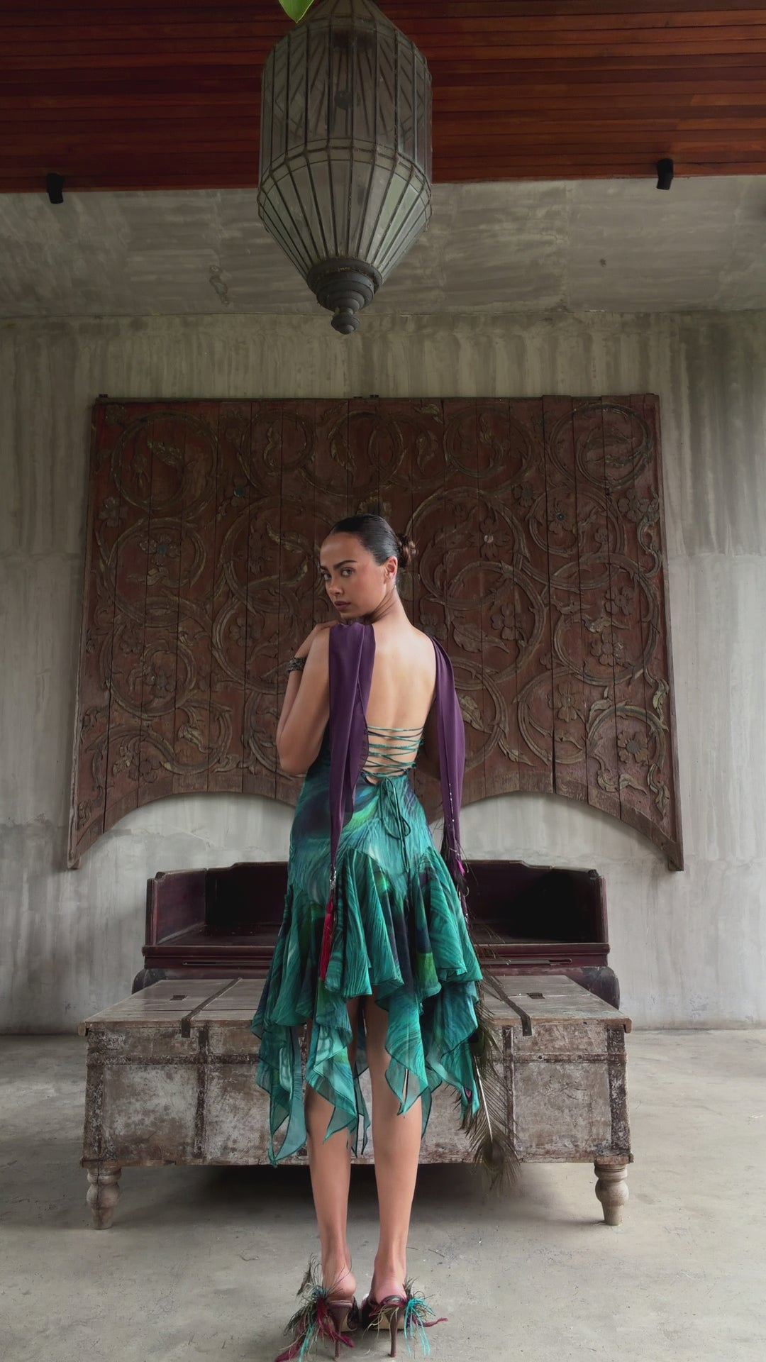 Mayura Ruffle Dress